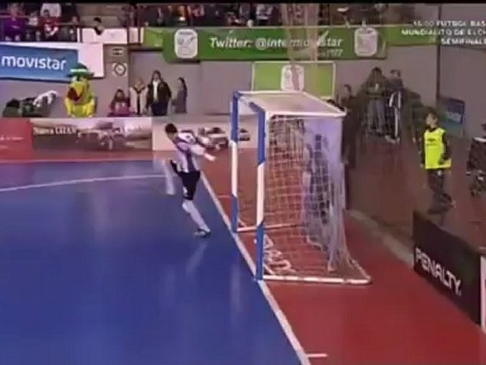 Gol de Paulinho pp 4-1 (Inter Movistar FS vs ElPozo Murcia)