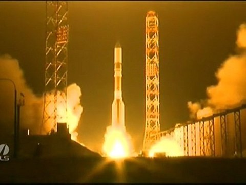 Launch of Yamal-402 Satellite on Russian Proton-M