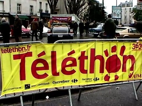 Vincennes lance le Téléthon 2012 avec le Lions club , Vincennes en Anciennes et vintage Américan Cars