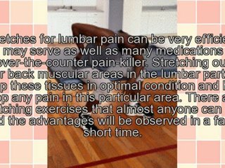 Relieve Back Pain With These Great Exercises