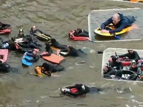 2012 Préparation descente aux flambeaux à Laval