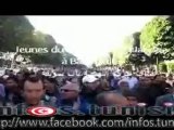 حصري مسيرة الأحرار اليوم بشارع الحبيب بورقيبة