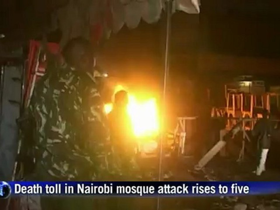 Five killed in Nairobi mosque attack