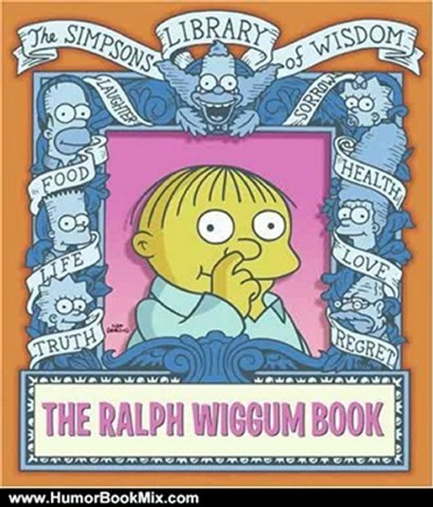 Humor Book Review: The Ralph Wiggum Book (Simpsons Library of Wisdom) by Matt Groening