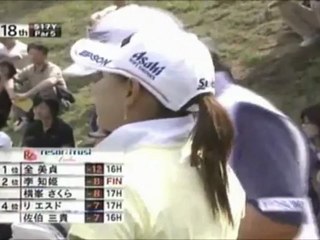 さくらちゃん・３２０ヤード　ティー・ショットで２オン狙い！