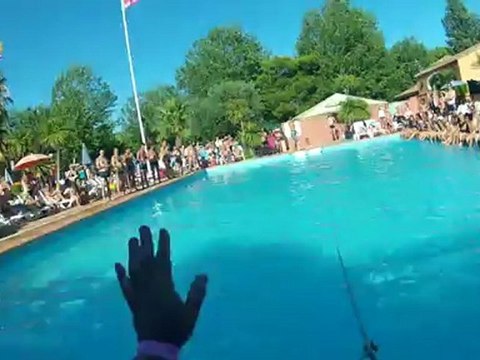 Camping Les Sablons: Ski nautique!