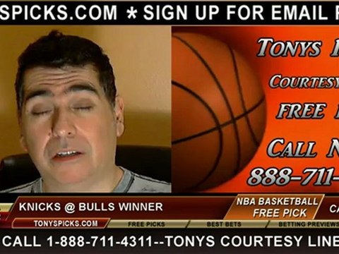 Chicago Bulls versus New York Knicks Pick Prediction NBA Pro Basketball Odds Preview 12-8-2012