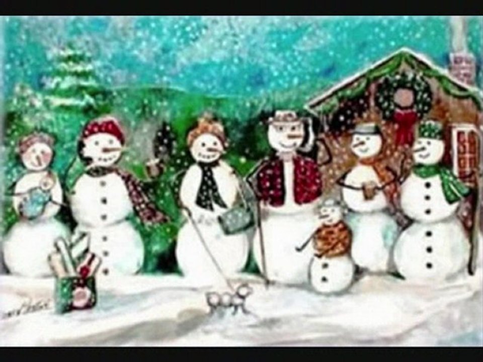 Famille du Bonhomme de neige  Snow Family