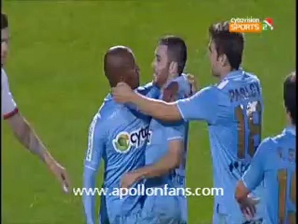 Agia Napa - APOLLON 0-1 (08/12/2012) Faseis kai goal