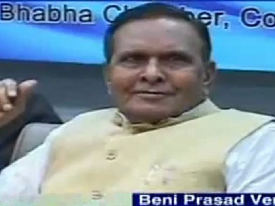 Congress party Politician - Beni Prasad Verma 71 lakh Scam is too small for Our party Politician -- CNN IBN