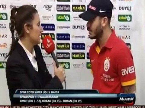 Sivasspor - Galatasaray |Maç Sonu Yekta Kurtuluş Röportajı