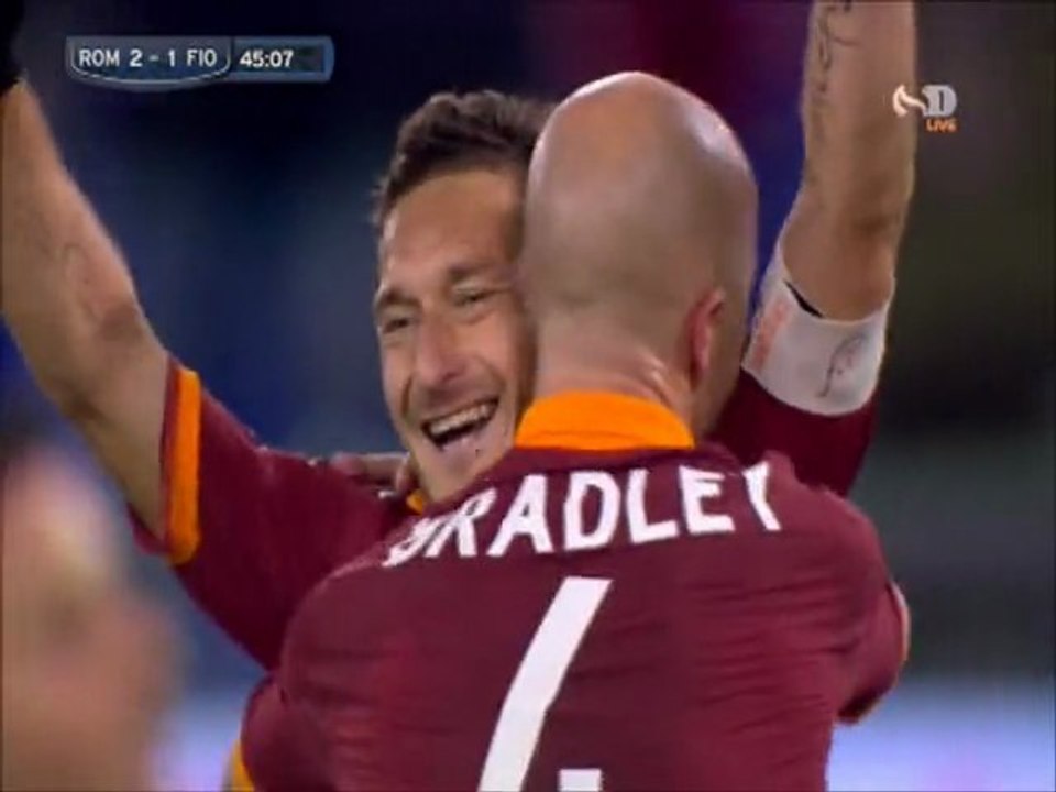 A.S. ROMA - Fiorentina (Francesco Totti 3-1)