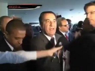 Pr Malafaia JATINHO em Brasilia se irrita com a bela Reporter do CQC sobre sua homofobia 03/11/12