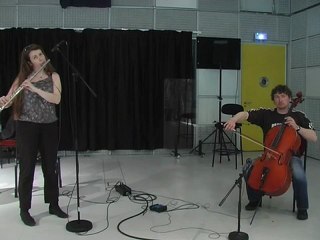 Cecile Daroux & Vincent Courtois playing with OMax