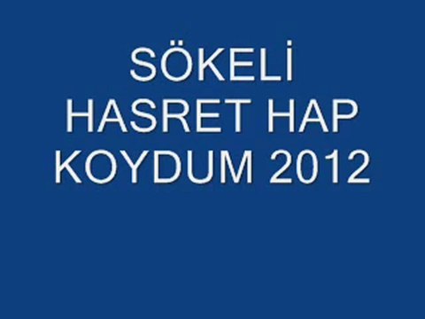 Sökeli Hasret - Hap Koydum 2012 Albüm.
