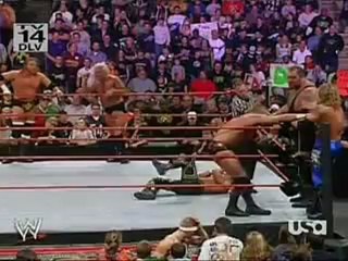 DX & JohnCena & Rick Flair Vs R-RKO & Kenny & The Big Show WWE Raw 8 Man Tag Team Match 20.11.2006