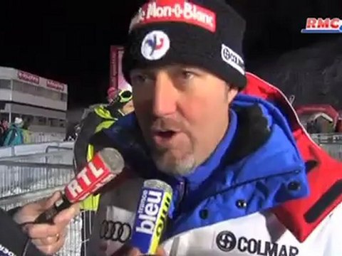 Luc Alphand et Fabien Saguez évoquent la victoire d'Alexis Pinturault en slalom