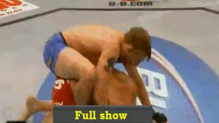 SHOGUN vs GUSTAFSSON takedowns