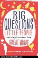 Humor Book Review: Big Questions from Little People: and Simple Answers from Great Minds by Gemma Elwin Harris