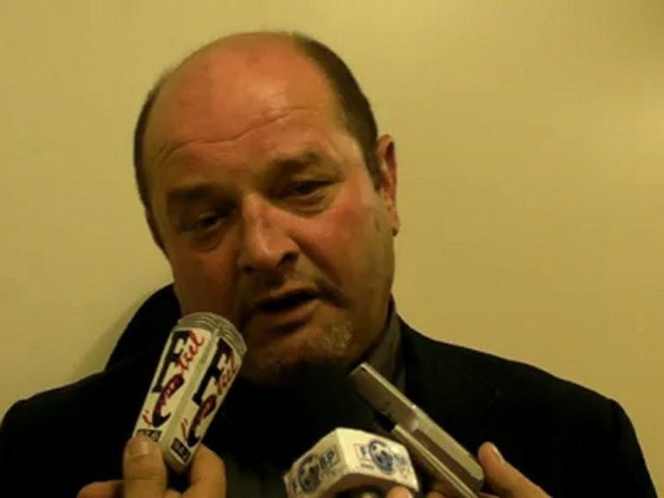 Football - Réaction de Gilles Garnier (président FCBP) après Monaco - Bourg-Péronnas