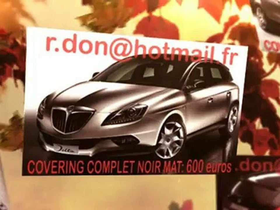 lancia delta, lancia delta, essai video lancia delta, covering lancia delta, lancia delta noir mat