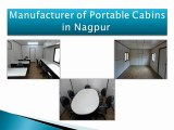 Portable Cabins in Nagpur