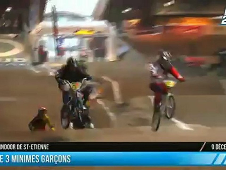 Replay 17e BMX Indoor de St-Etienne - Dimanche 9 décembre 2012 - Partie 1