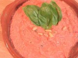 How to make hummus with roasted red peppers