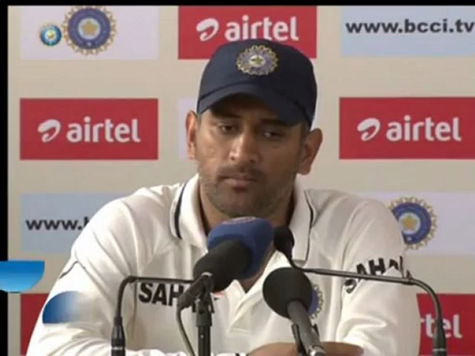 M S Dhoni post match PC 3rd test Day5 Kolkata 9 December