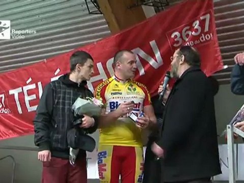 TELETHON 2012 à auxi le chateau le defi de bernard dupont