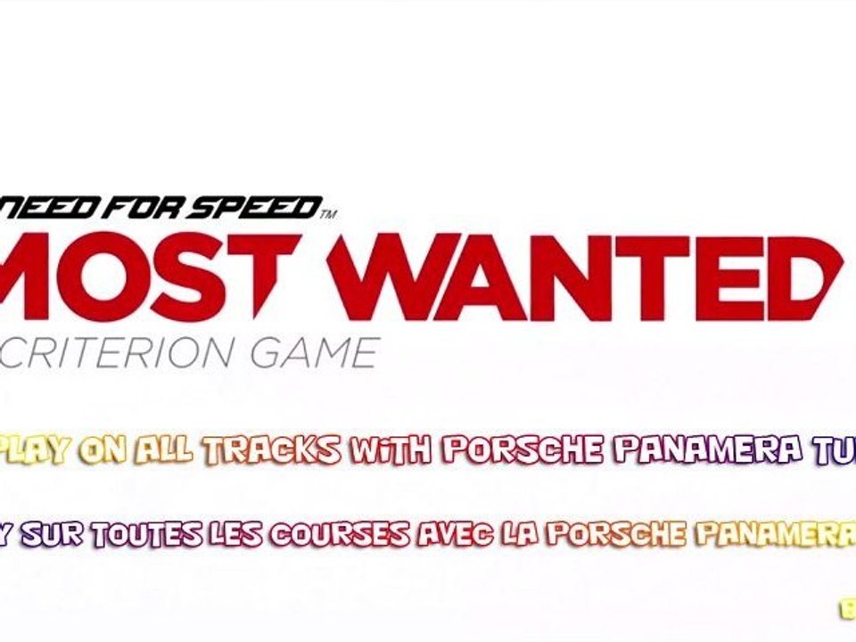 Gameplay Need For Speed Most Wanted 2012 - Porsche Panamera Turbo S -