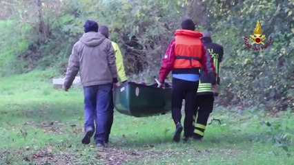 Download Video: Firenze - Soccorso a persona nel fiume Arno (01.12.12)