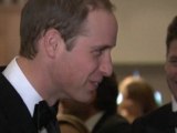 Prince William attends gala dinner without Kate