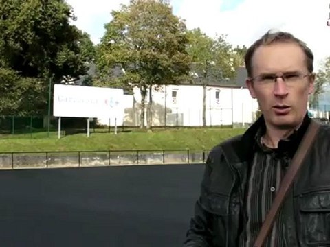 Terrain de foot synthétique