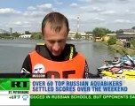 Aquabikers settle scores in Moscow