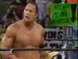 the rock vs booker t summer slam 2001 heavy weight title