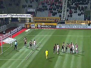 But Jordan LOTIES (31ème) - AS Nancy Lorraine - Valenciennes FC (1-1) - saison 2012/2013