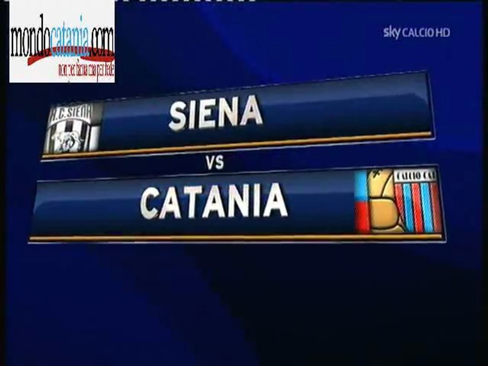 Hilights Siena-Catania 1-3 ***9 dicembre 2012***