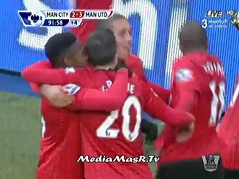 أهداف مباراة مانشستر سيتي 2-3 مانشستر يونايتيد - تعليق فارس عوض