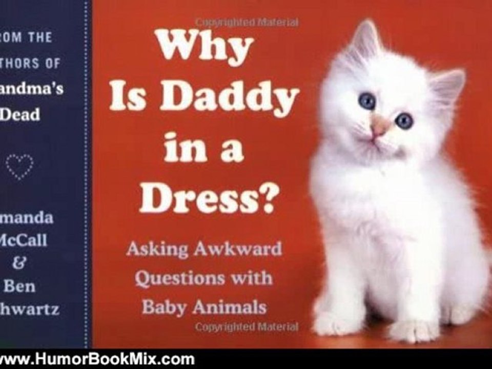 Humor Book Review: Why Is Daddy in a Dress?: Asking Awkward Questions with Baby Animals by Amanda McCall, Ben Schwartz