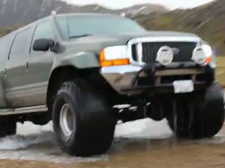 Ford Excursion Landmannalaugar 2012