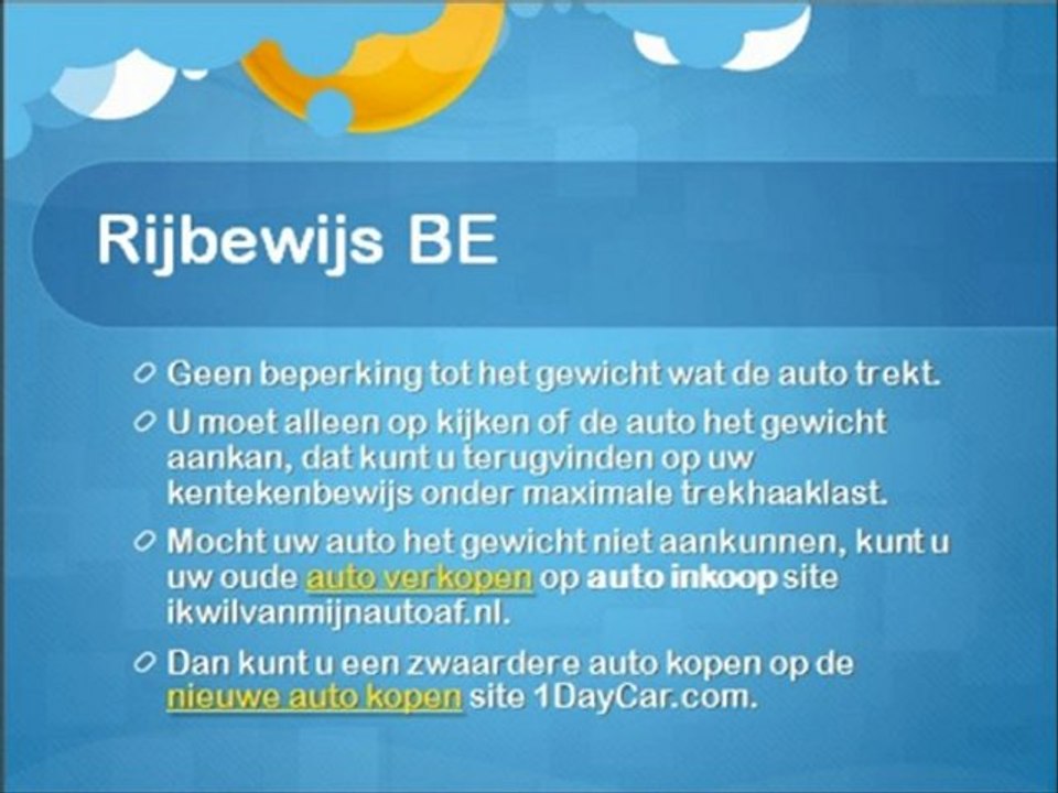 Toegestaande maximale massa