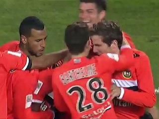 But Benjamin CORGNET (48ème) - Olympique de Marseille - FC Lorient (0-3) - saison 2012/2013