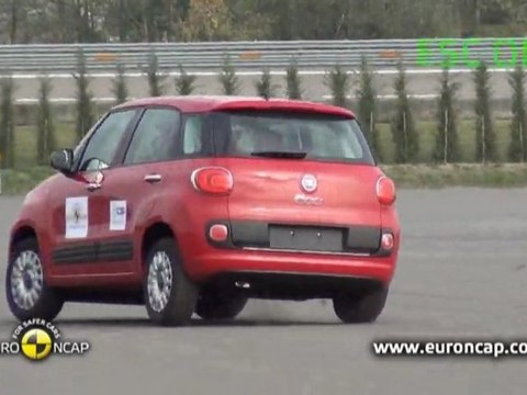 Autosital - Test EuroNCAP du controle de stabilité de la Fiat 500L