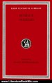 Literature Book Review: Tragedies, Volume I: Hercules Furens. Troades. Medea. Hippolytus or Phaedra. Oedipus (Loeb Classical Library) by SENECA, Frank Justus Miller