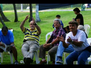 Celebración del triunfo contra Gasoducto