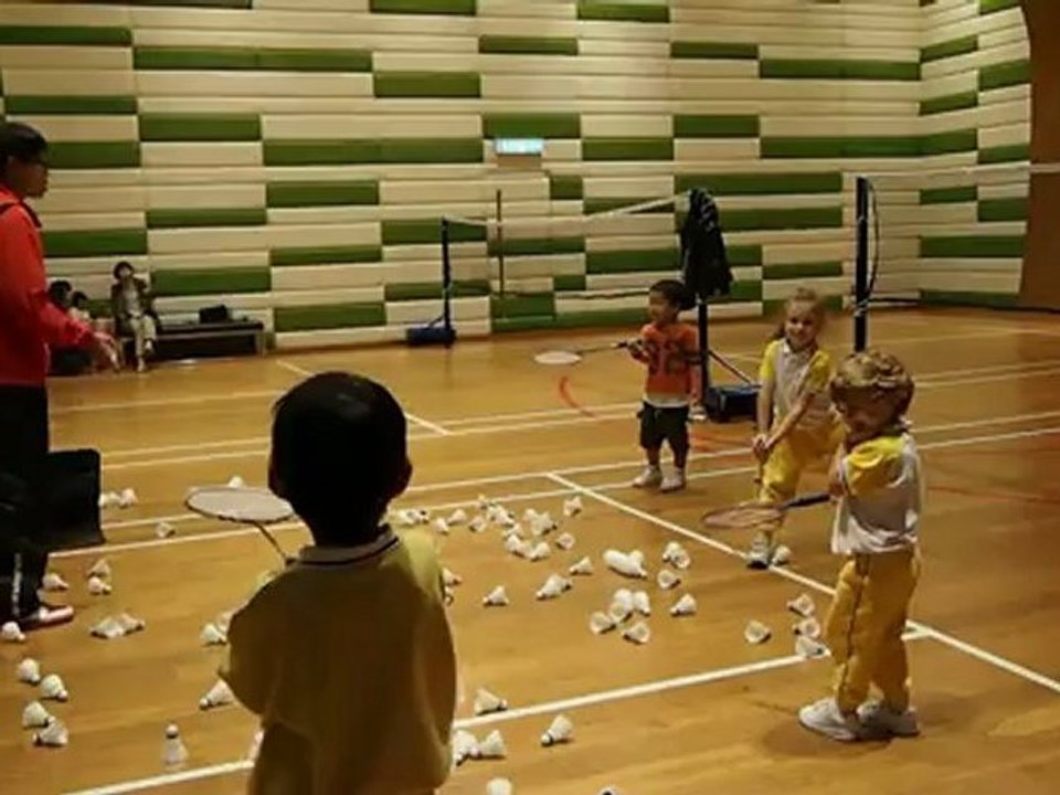 Cours de badminton