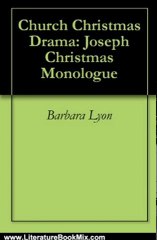 Literature Book Review: Church Christmas Drama: Joseph Christmas Monologue by Barbara Lyon