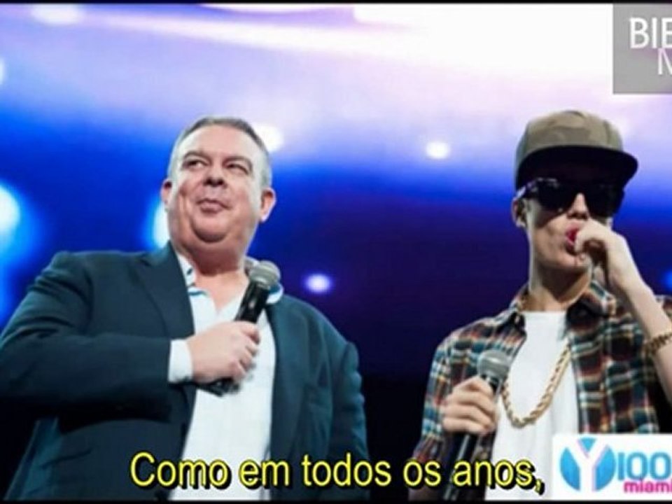 Y100's Jingle Ball  entrevista Justin Bieber - LEGENDADO