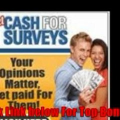 GetCashForSurveys.com | Get Cash For Surveys Review + Bonus